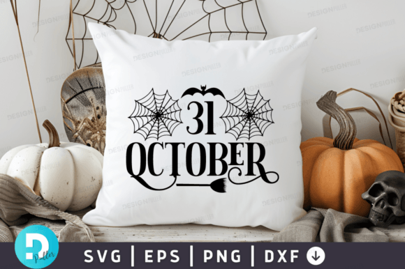 31 October SVG Design: Halloween Graphics for Crafts & Creative Projects