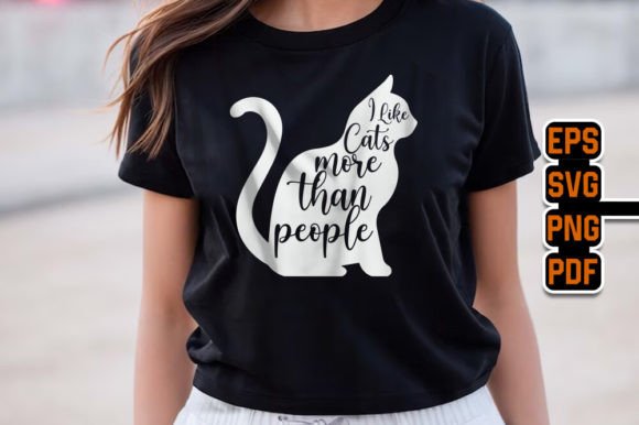 Cats Lover Trendy Unique T-Shirt Graphics & Design