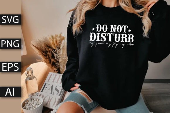 Do Not Disturb: Graphics for Mindful T-Shirt Designs