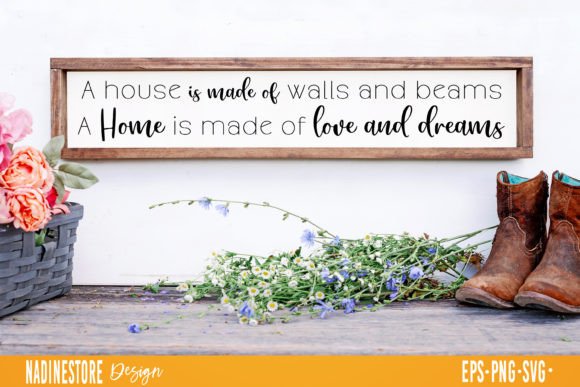 Housewarming Poem SVG: Crafts & Graphics for Local Branding