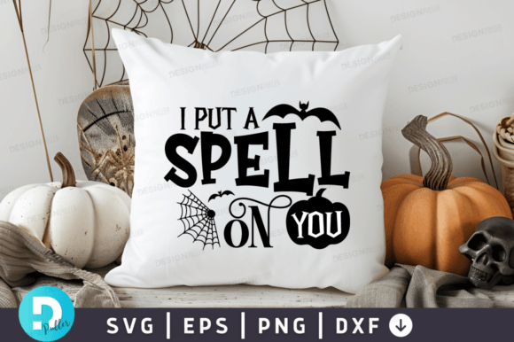 I Put a Spell on You SVG Design: Graphics for Crafts & Seasonal Branding