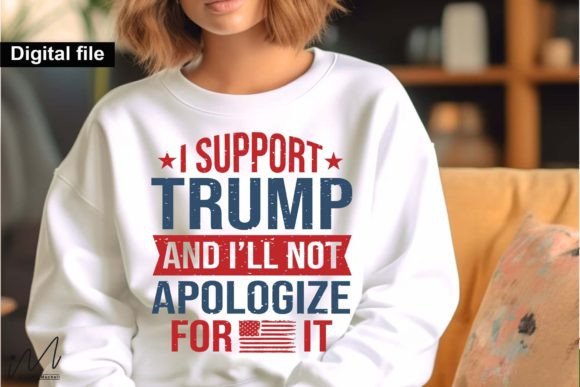 I Support Trump Graphics & T-Shirt Designs