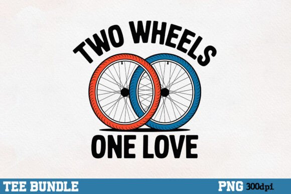 Two Wheels One Love: Cycling Graphics for Crafts